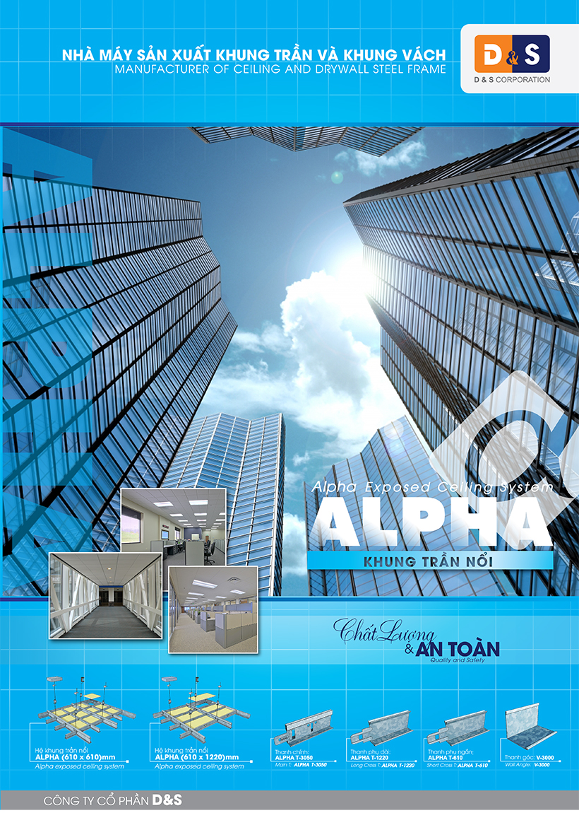 Alpha Exposed Ceiling System
