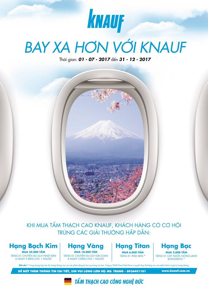 Promotional Program "Fly further with Knauf"