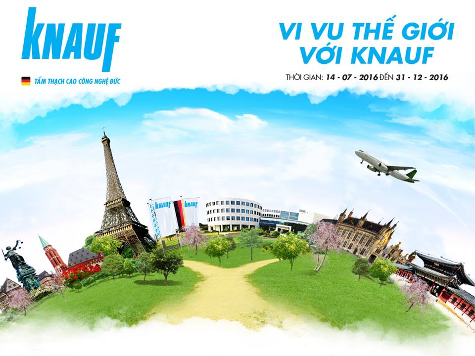 2016 Special Promotion "Discover world with Knauf”